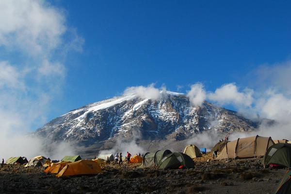 Lemosho Karranga Camp on Kilimanjaro