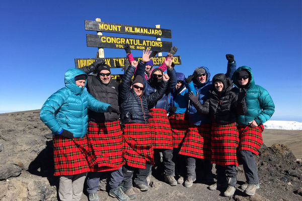 Kilimanjaro Peak Group Photo