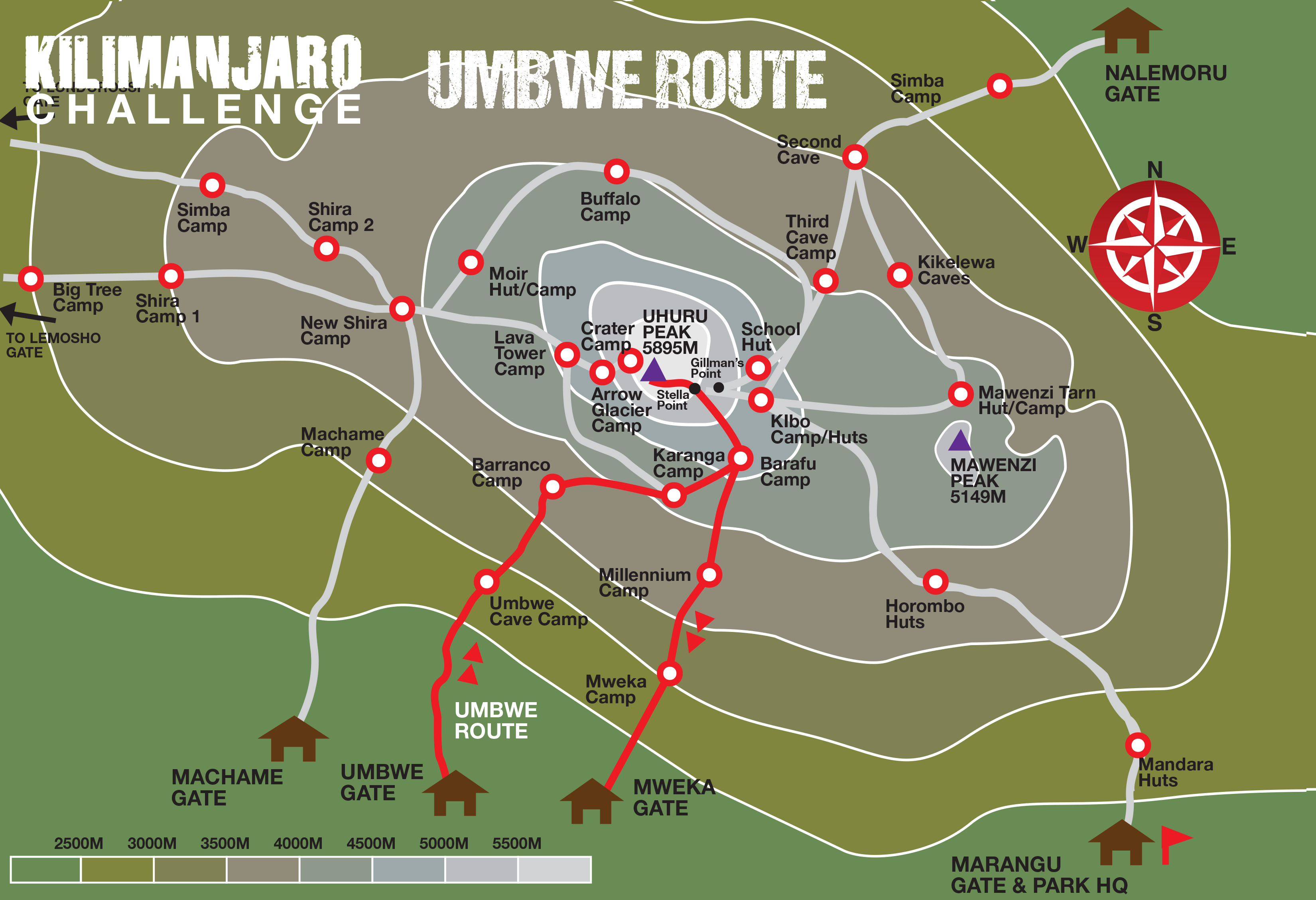Umbwe_Route Kilimanjaro